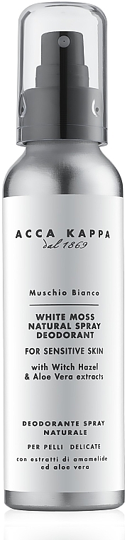 Acca Kappa White Moss - Deodorant — photo N1