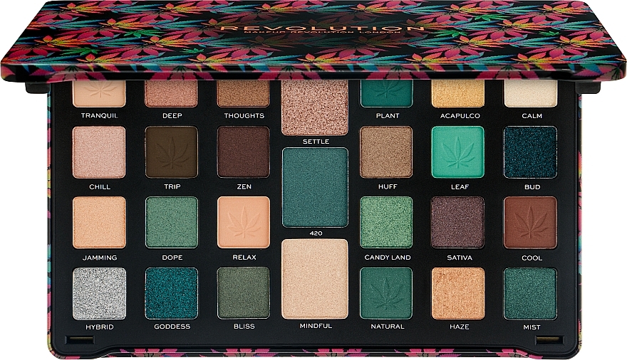 Eyeshadow Palette - Makeup Revolution Forever Limitless Extra Chilled Eyeshadow Palette — photo N1