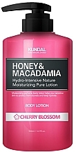 Fragrances, Perfumes, Cosmetics Body Lotion "Cherry Blossom" - Kundal Honey & Macadamia Body Lotion Cherry Blossom