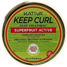 Wavy Hair Mask - Kativa Keep Curl Deep Treatment — photo N1