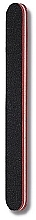 Fragrances, Perfumes, Cosmetics Oval Nail File 100/180, 1028, black - Donegal 