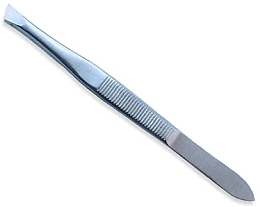 Straight Tweezers, Silver, 8 cm - Erlinda Solingen Germania — photo N1