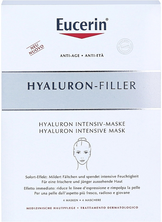 Intensive Mask with Hyaluronic Acid - Eucerin Hyaluron-Filler Hyaluron Intensive Mask  — photo N4