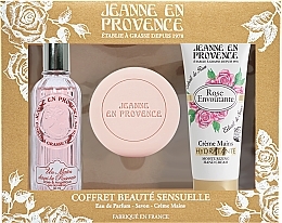 Fragrances, Perfumes, Cosmetics Jeanne en Provence Rose - Set (edp/60ml + h/cr/75ml + soap/100g)
