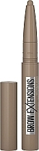 Brow Pomade - Maybelline New York Brow Extensions Fiber Pomade Crayon Eyebrow — photo N1