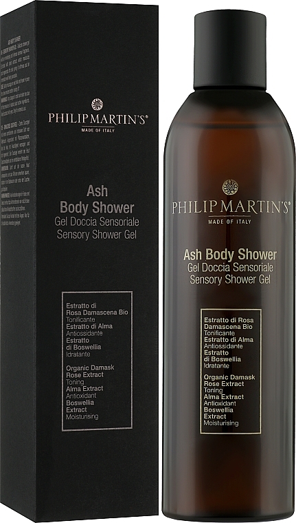 Shower Gel with Frankinscense Scent - Philip Martin's Ash Body Shower — photo N2