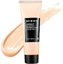 Fragrances, Perfumes, Cosmetics Moisturizing BB CReam - Mizon Correct BB Cream Fitting Cover SPF50+/PA+++