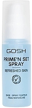 Makeup Setting Spray - Gosh Prime'N Set Spray Refreshed Skin — photo N1