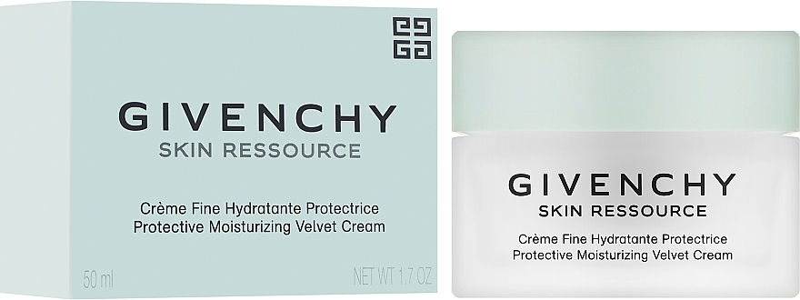 Moisturizing Light Face Cream - Givenchy Skin Ressource Protective Moisturizing Velvet Cream — photo N2