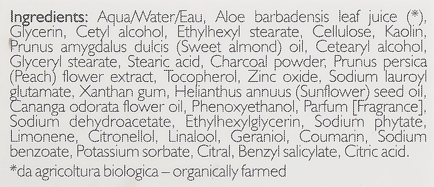 Face Cleansing Detox Mask with Activated Charcoal - Phytorelax Laboratories Bio Phytorelax Detox Charcoal Face Mask Sos Detox Anti-Pollution — photo N41