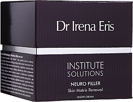 Anti-Wrinkle Night Cream - Dr Irena Eris Institute Solutions Neuro Filler Skin Matrix Renewal Night Cream — photo N1