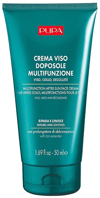 After Tan Face Cream - Pupa Multifunzione After Sun Face Cream — photo N3