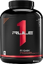 Fragrances, Perfumes, Cosmetics Whey Ssolate Gainer - Rule One Gain Chocolate Fudge