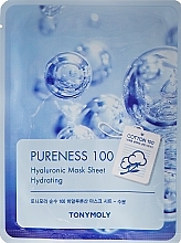 Fragrances, Perfumes, Cosmetics Hyaluronic Acid Sheet Mask - Tony Moly Pureness 100 Hyoluronic Mask Sheet 