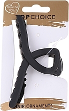 Hair Clip 20285, black - Top Choice Hair Ornaments — photo N1