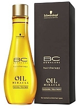Normal & Coarse Hair Oil - Schwarzkopf Professional Bonacure BC — photo N1