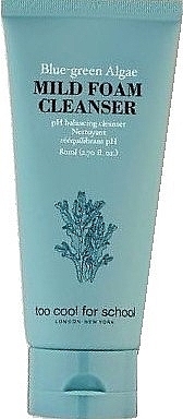 Cleansing Foam - Too Cool For School Blue-Green Algae Mild Foam Cleanser — photo N5