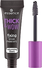 Fixing Brow Mascara - Essence Thick & Wow! Fixing Brow Mascara — photo N7