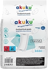 Fragrances, Perfumes, Cosmetics Postpartum Sanitary Pads, 10 pcs. - Akuku