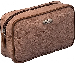 Makeup Bag "Lace", 98598, dark brown - Top Choice — photo N3