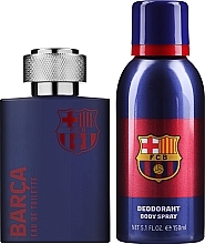 Air-Val International FC Barcelona - Set (edt/100ml + deo/150ml) — photo N2