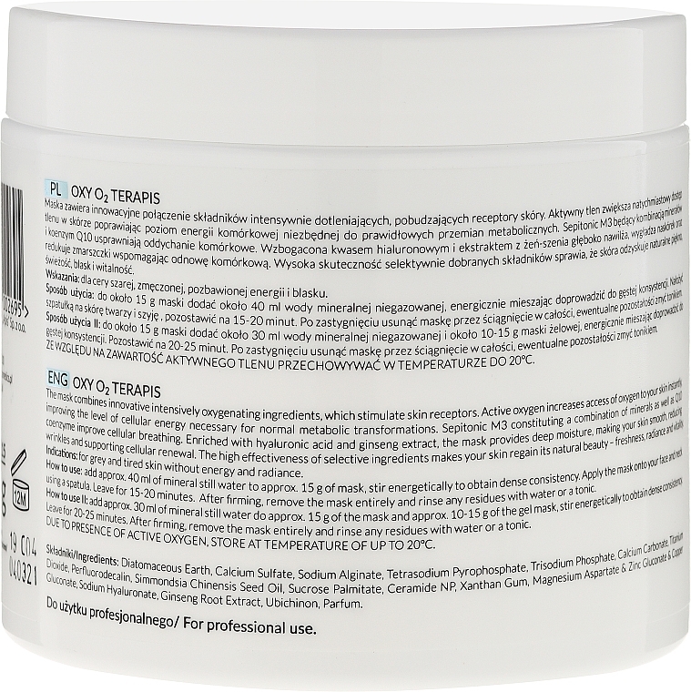 Algid Mask - APIS Professional Oxy O2 Algae Mask — photo N8