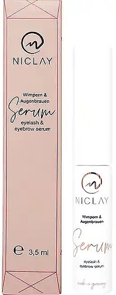 Brow & Lash Serum - Niclay Eyelash & Eyebrow Serum — photo N1