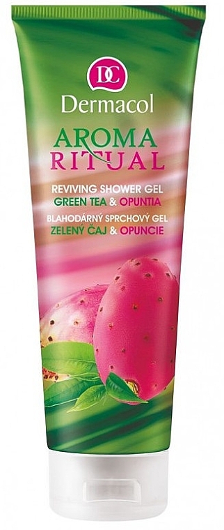 Shower Gel - Dermacol Aroma Ritual Green Tea & Opuntia Shower Gel — photo N1