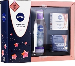 Fragrances, Perfumes, Cosmetics Set - Nivea Premium Care 65+ (mic/water/200ml + f/cr/50ml + f/cr/50ml)