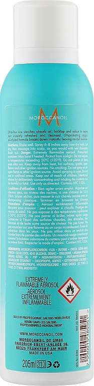 Hair Dry Shampoo - Moroccanoil Dry Shampoo for Dark Tones — photo N4