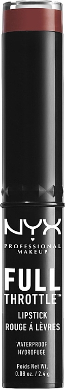 Lipstick - NYX Professional Makeup Full Throttle Lipstick — photo N1