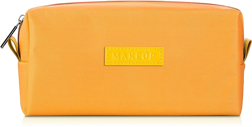 Yellow Makeup Bag "Girl's Travel" 18 x 9 x 6 cm - MAKEUP — photo N1