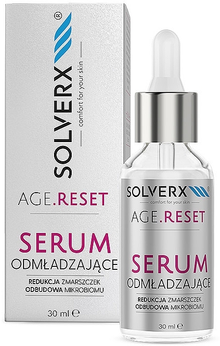 Rejuvenating Face Serum - Solverx Age Reset Serum — photo N1
