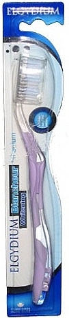 Whitening Toothbrush, medium, purple - Elgydium Whitening Medium — photo N1