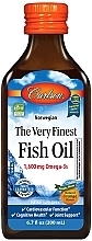 Dietary Supplement "Fish Oil", orange - Carlson Labs The Very Finest Fish Oil — photo N9