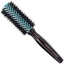 Fragrances, Perfumes, Cosmetics Round Wooden Brush with Natural Bristles, 25 mm - Moroccanoil 