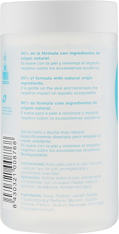 0% Shower Gel for Sensitive Skin - Interapothek Gel Cero — photo N9