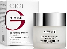 Fragrances, Perfumes, Cosmetics Nourishing Night Cream - Gigi New Age Comfort Night Cream