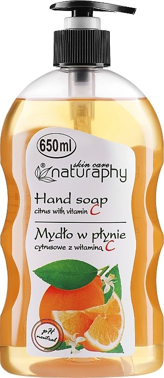 Citrus Liquid Hand Soap - Naturaphy Hand Soap — photo N1