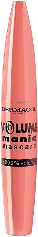 Mascara - Dermacol Volume Mania Mascara +200% Volume — photo N1