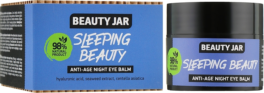 Anti-Aging Night Eye Balm "Sleeping Beauty" - Beauty Jar Anti-Age Night Eye Balm — photo N2