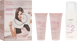 Fragrances, Perfumes, Cosmetics Keratin Therapy Smoothing Treatment Kit - Alfaparf Milano Lisse Design Keratin Therapy Smoothing Treatment Kit (shmp/40ml + moose/100ml + hair/mask/40ml)