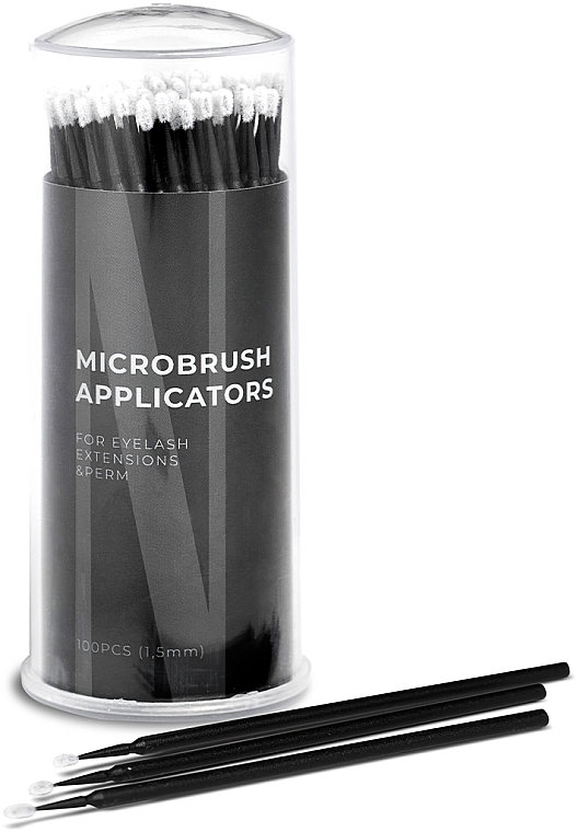 Microbrush Applicators, 1.5 mm, 100 pcs. - Nanolash Microbrush Applicators — photo N1