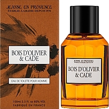 Jeanne en Provence Bois d'Olivier & Cade - Eau de Toilette — photo N2