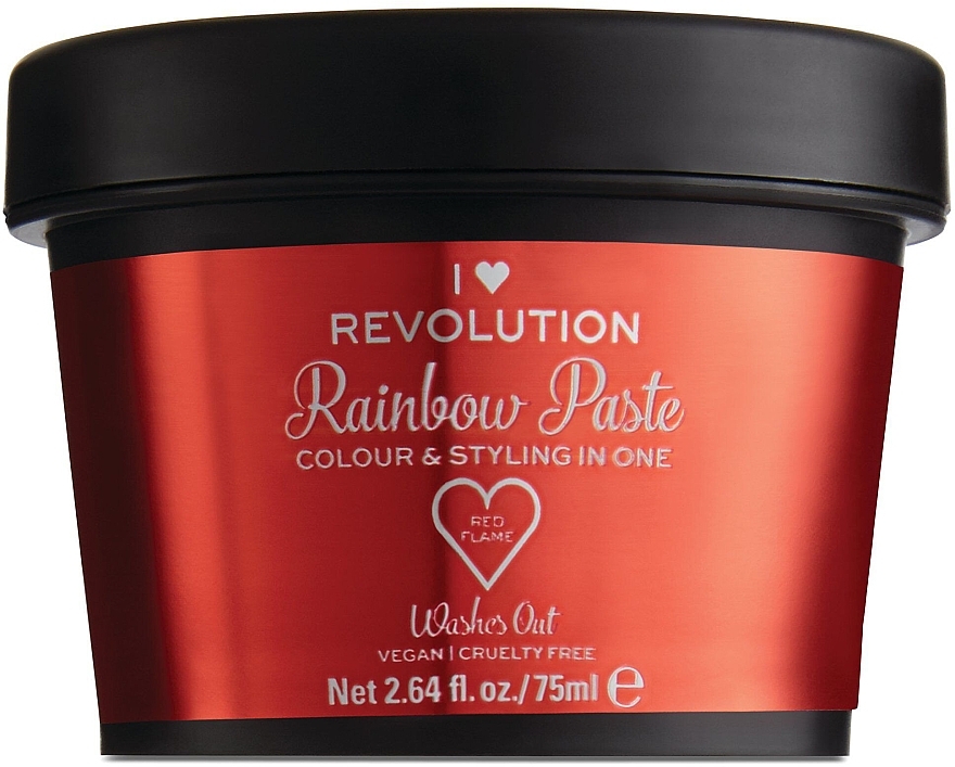 Toning Hair Paste - I Heart Revolution Rainbow Paste — photo N2