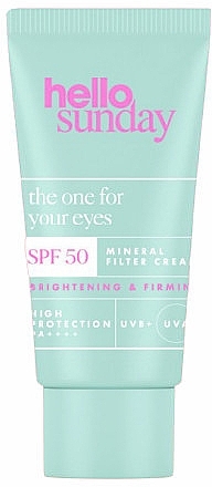 Mineral Eye Cream - Hello Sunday The One For Your Eyes Mineral Eye Cream SPF 50 — photo N1