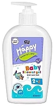Baby Hair & Body Wash Gel - Bella Baby Happy Natural Care Baby Shower Gel Body & Hair 2in1 — photo N2