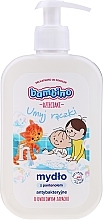 Fragrances, Perfumes, Cosmetics Antibacterial Panthenol Hand Soap with Fruit Scent - Bambino Family Antibacterial Soap