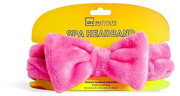 Headband, pink - IDC Institute Neon Spa Headband — photo N1