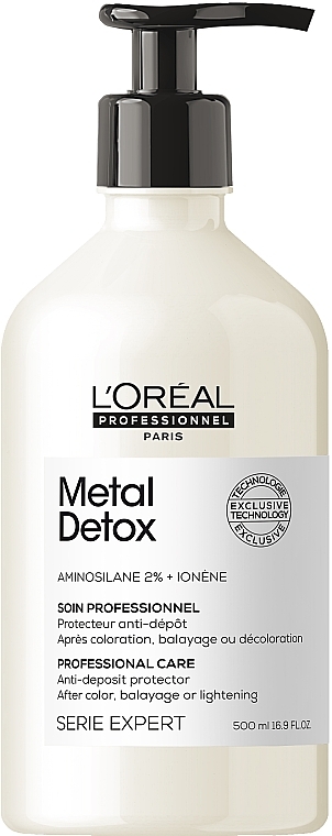 Metal Detox Hair Cream Gel - L'Oreal Professionnel Metal Detox Conditioner — photo N1